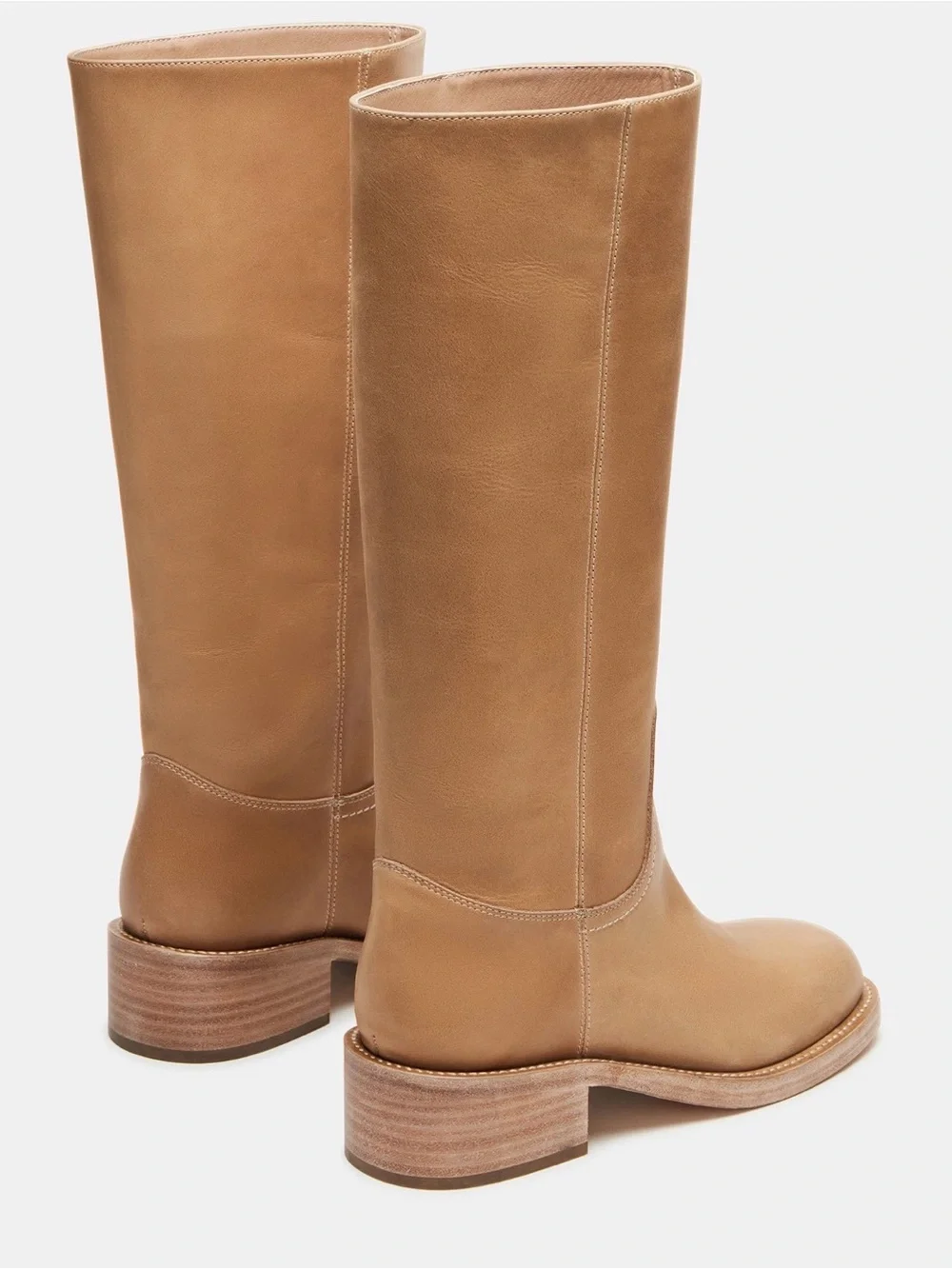 Steve Madden Riggs Tall Riding Boots Banana Tan Brown Size NWT